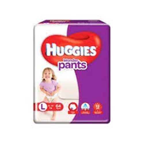 HUGGIES WONDER PANTS L(9-14Kg) 64N